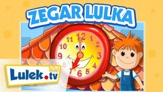 Zegar Lulka I Rymowanki dla dzieci I Lulektv [upl. by Helyn]