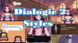 Dialogic 2  Styles Tab  Godot 4 [upl. by Hun]