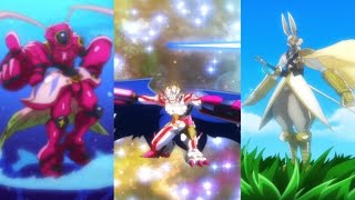 Digimon Ghost Game  Triple Mega Evolution Fanmade [upl. by Lindholm]