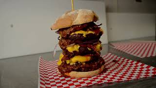 kitchenTriple Bypass Burger [upl. by Latoye]