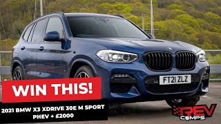 WIN THIS 2021 BMW X3 XDRIVE 30E M SPORT PHEV  £2000 [upl. by Sabrina484]