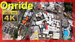 Hangover The Tower  Schneider Onride POV Video Cranger Kirmes 2022 – GYRO Drop Free Fall Tower [upl. by Efron]