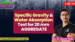 Specific Gravity and Water Absorption of Coarse Aggregate  Essential Civil Engineering Tests [upl. by Bridget]