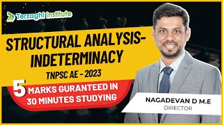 TNPSC AE 2023 Exam Understandin Indeterminacy in Structural Analysis  Government Exam [upl. by Icak]