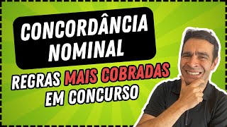 Concordância Nominal Regras Parte 1 [upl. by Ahilam]