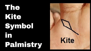 Indian Palmistry Symbols The Kite sign and Luck [upl. by Yrdnal]