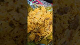 Thai இலை Biryani 60rs worth  bhaistyle biryani  foodshorts trending biryani beefbiryani [upl. by Nodnelg]