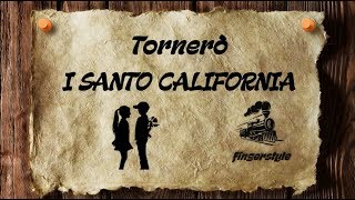 Tornerò I SANTO CALIFORNIA coverfingerstyleinstrumentallyrics [upl. by Lothario]