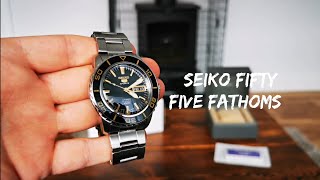 Seiko SNZH57j1 SNZH57JC Fifty Five Fathoms [upl. by Jankey]