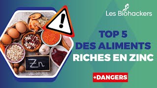 Top 5 des aliments riches en zinc 🌟 [upl. by Leggat]