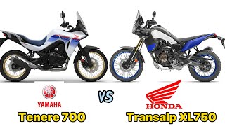 Yamaha Tenere 700 vs Honda Transalp XL750 kabatangurbanbiker batangas bikerinbatangas [upl. by Yzzo]