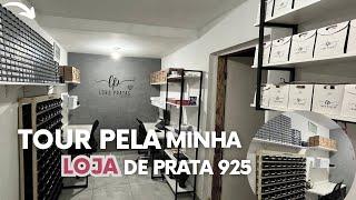 TOUR COMPLETO PELA MINHA LOJA ONLINE DE PRATA 925 COM GARANTIA  LORD PRATAS [upl. by Erbma]