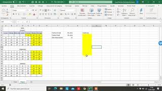 37 CÁLCULO DE DÍAS LABORABLES ENTRE 2 FECHAS CON DIASLAB [upl. by Stoecker720]