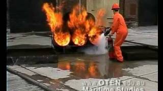 Fire fighting  CO2 Exitinguisher [upl. by Cassil]