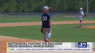 Hattiesburg hosts 2023 Dixie Youth Baseball World Series [upl. by Ogaitnas]