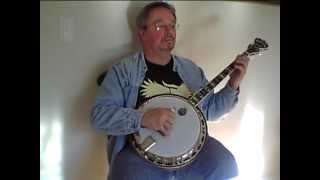 Crowleys and Cooleys Reel Played Fingerstyle on Irish Tenor Banjo [upl. by Girardo]