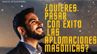 Quieres pasar co exito las aplomaciones masonicas [upl. by Esenej]