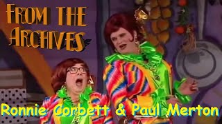 From The Archives  Paul Merton amp Ronnie Corbett  Ugly Sisters  1999 [upl. by Gilleod536]