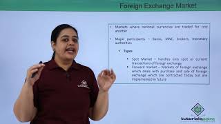 Class 12th – Foreign Exchange Market  Economics  Tutorials Point [upl. by Aramal]