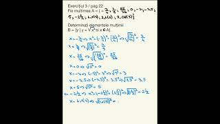 Exercițiul 3  pag 22  Matematică 7 partea I Ed Paralela 45 [upl. by Matuag]