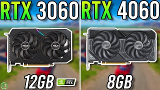 RTX 3060 12GB vs RTX 4060  Tested in 2024 [upl. by Adnohryt57]