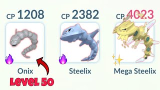 Level 50 Shadow Onix family in Pokemon Go [upl. by Arual]