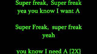 Supa FreakYoung Jeezy Lyrics On Screen [upl. by Marchak]