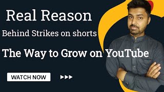 Topic Covered How to Grow on YouTube using Shorts  Reasons for Getting Greenscreen Strikes Shorts [upl. by Assirod731]