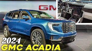 2024 GMC Acadia  Whats New for 2024 AT4 Trim [upl. by Ennoved]