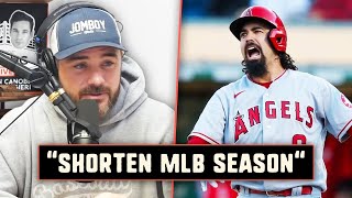 Jomboy reacts to Anthony Rendon wanting a shorter baseball season [upl. by Azile]