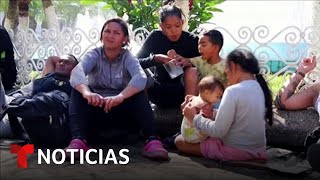 Miles de niños migrantes detenidos y deportados en Chiapas  Noticias Telemundo [upl. by Tormoria]