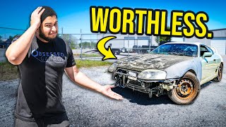 I Bought A WORTHLESS Toyota Supra And Its Worse Than You Can Imagine [upl. by Boothe204]