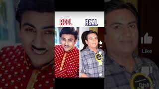 tmkocshort REEL VS REAL Tarak Mehta ka ulta chashma viralshorttrendingshort [upl. by Fedak766]