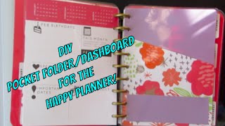 UPDATED DIY Pocket FoldersDashboard amp Scotch Laminator Review  Happy Planner [upl. by Ehsrop]