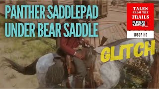 🗣 RDR2 Glitch Panther Saddle Blanket Under Bear Saddle  1080p HD Red Dead Redemption 2 [upl. by Cochran]