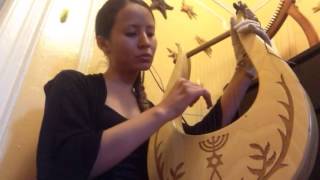 Hatikvah  The Hope  Israels National Anthem lyre harp arpa lira [upl. by Fontana]