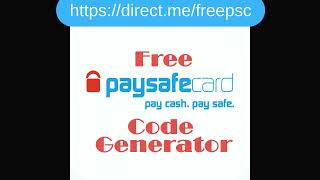 Paysafecard Code Generator  New 2024 Method [upl. by Elrod]