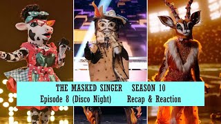 Masked Singer Season 10  Disco Night Recap amp Reaction [upl. by Atorod214]