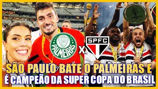 SOFRIMENTO E TRISTEZA DA TORCIDA DO PALMEIRAS E ALEGRIA TRICOLOR CAMPEÃO Palmeiras x São Paulo [upl. by Sashenka]