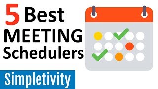 5 Best Meeting Scheduler Apps Calendar Assistant Tools [upl. by Yarised]