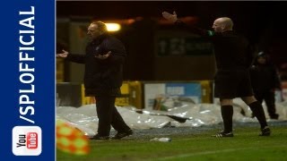 Angry Kenny Shiels Sent To The Stand Inverness CT 11 Kilmarnock 13022013 [upl. by Perrine807]