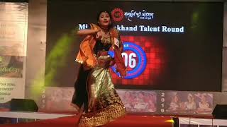 Miss uttarakhand 20192020 performance by contestant [upl. by Orelee]