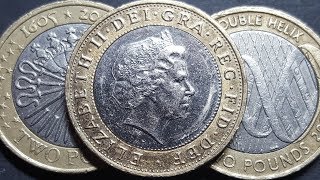 £££ United Kingdoms 2 pound coins worth money [upl. by Adelind]