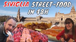 COSA MANGIARE A SIVIGLIA IN 48H  TUTTO LO STREET FOOD SIVIGLIANO [upl. by Draner]