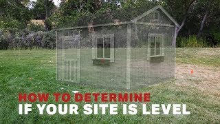 How to Determine if your Site is Level [upl. by Jillayne]