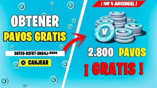 ✅ RAPIDO Como conseguir PAVOS GRATIS🎁 en FORTNITE TEMPORADA 1 CAPITULO 4 CODIGOS DE PAVOS GRATIS [upl. by Ellenij520]