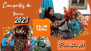 Compritas de temu para otoño 2023 pt1🍁🍂 [upl. by Osy355]