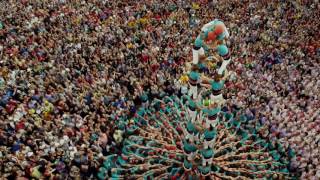 Human tower Catalonia Spain HUMAN [upl. by Kaczer]