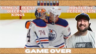 Oilers vs Los Angeles Kings Game 5 Post Game Analysis  May 1 2024  Game Over Edmonton [upl. by Seagrave]