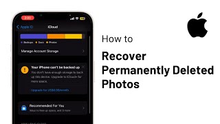 Recover Permanently Deleted Pictures from iPhone [upl. by Esch]